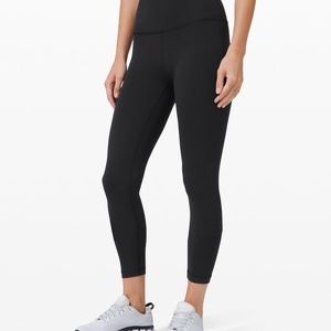 *NWT*Lululemon Wunder Train HR Tight 25" BLACK- Size 2